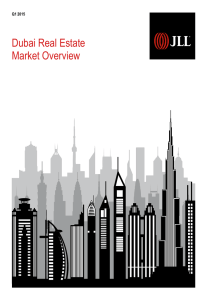 Dubai Real Estate Market Overview