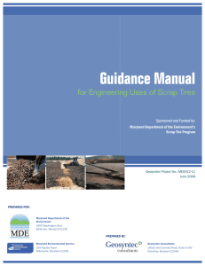 Guidance Manual for Engineering Uses of Scrap Tires