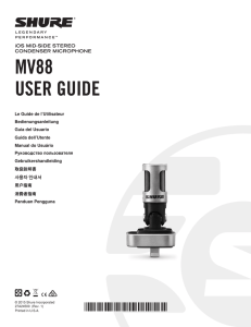 MOTIV MV88 User Guide (English)