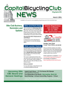 CBC Newsletter March 2014