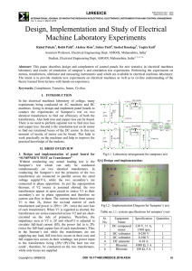 Design, Implementation and Study of Electrical Machine
