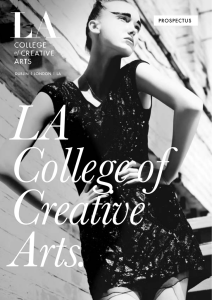prospectus - LA College of Creative Arts