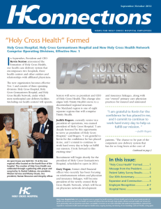 NEWS FOR HOLY CROSS HOSPITAL