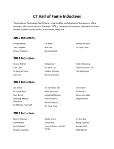See the full list of inductees. - Consumer Technology Association