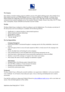 Bauer Media Job Vacancy- Adelaide