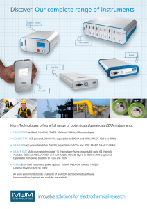 Products Brochure - Ivium Technologies BV