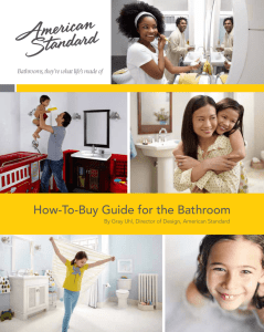 How-To-Buy Guide for the Bathroom