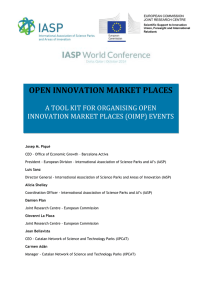 OPEN INNOVATION MARKET PLACES