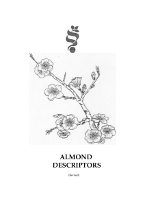 Almond descriptors - Bioversity International
