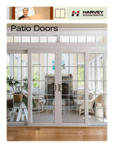 Patio Doors - Harvey Building Products