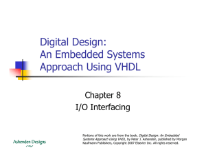 Digital Design: An Embedded Systems
