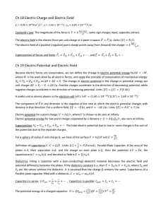 Formula sheet C