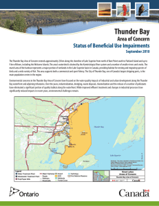 Thunder Bay AREA OF CONCERN