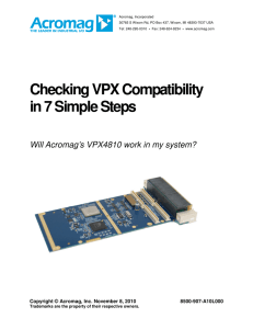Checking VPX Compatibility in 7 Simple Steps