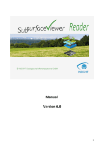 SubsurfaceViewer Reader Manual
