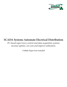 SCADA Systems Automate Electrical Distribution