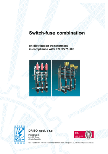 Switch-fuse combination