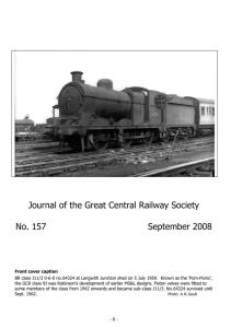 Forward 157 - Great Central Railway Society