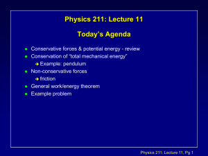 Physics 106P: Lecture 12 Notes