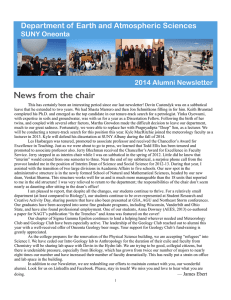 2014 Alumni Newsletter