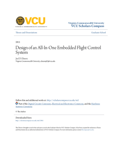 Design of an All-In-One Embedded Flight Control System