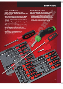 screwdrivers - Snap-on