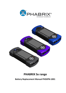 PHABRIX Sx range