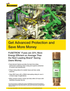 Click here to the FUSETRON PDF.