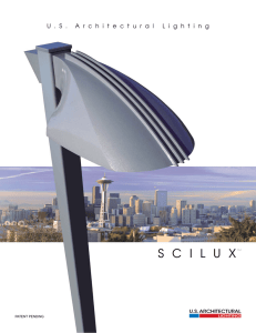 Scilux Series Brochure - U.S. Architectural Lighting