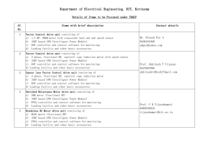 Procurement List - Electrical Engineerin