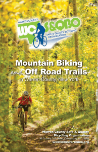 Mountain Biking and Off Road Trails