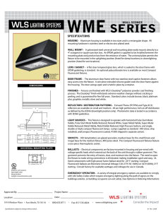 series - WLS Lighting Systems