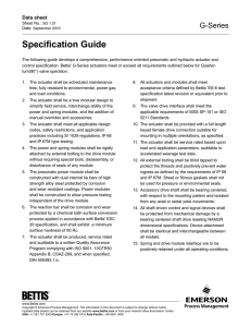 Specification Guide - Emerson Process Management