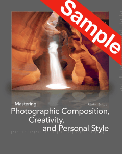 Mastering Photographic Composition, Creativity and Personal Style