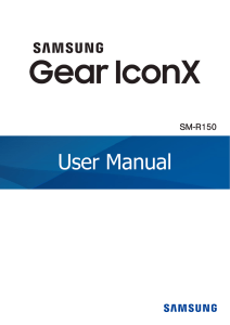 Samsung Gear IconX R150 User Manual