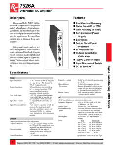 Data Sheet - RC Electronics Inc