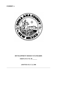 section 1 - Doña Ana County