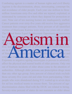 A AGEISM - FRONT MATTER.p65 - Gray Panthers of Metro Detroit