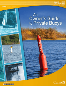 Private Buoy Regulations