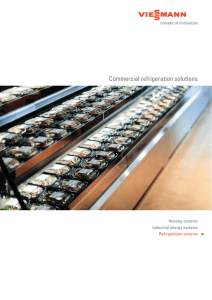 Commercial refrigeration solutions