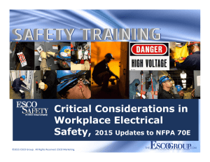 Critical Considerations in Workplace Electrical