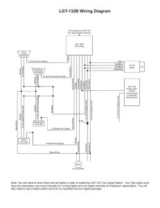 LGT-132B Turn Signal Assy Wiring Diagram