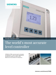 The world`s most accurate level controller