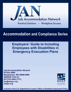 Employers Guide to Including Employees with Disabilities in