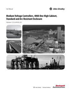 Medium Voltage Controllers, 400A One-High