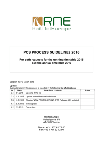 pcs process guidelines 2016