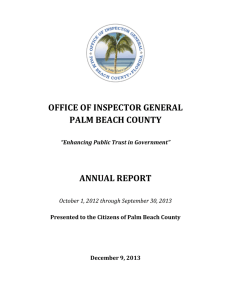 12-09-13 Office of Inspector General Annual Report FY2013