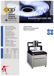 SmartScope® CNC 500