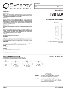 ISD ELV - Acuity Brands