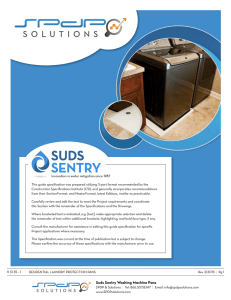Suds Sentry Washing Machine Pans